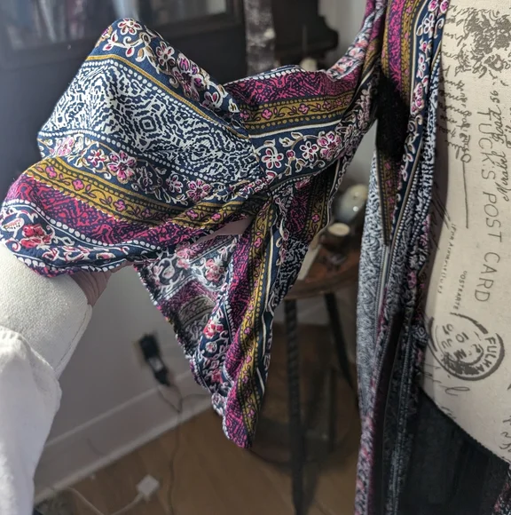 Bohemian Multicolor Maxi Dress - Picture 15 of 16